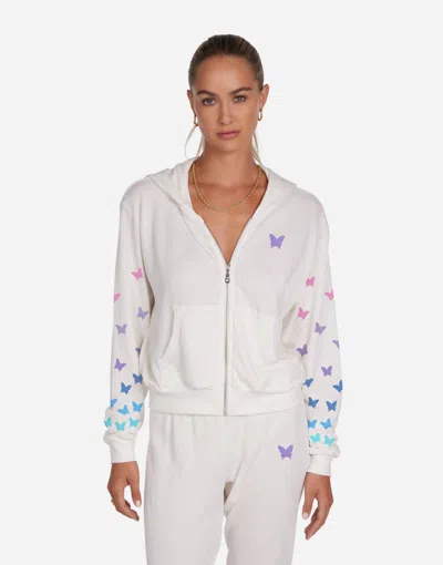 Lauren Moshi Lachelle Ombre Butterfly Happyface In Milk