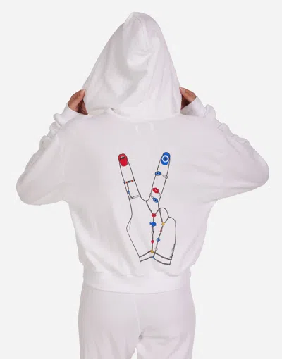 Lauren Moshi Lachelle Peace Pocket In White