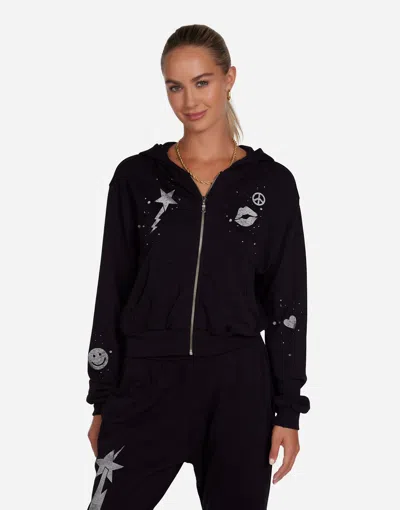 Lauren Moshi Lachelle Tiger Elements In Black