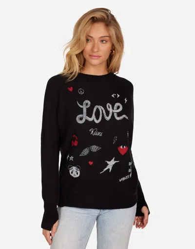 Lauren Moshi Ladona Snake Love Elements In Black