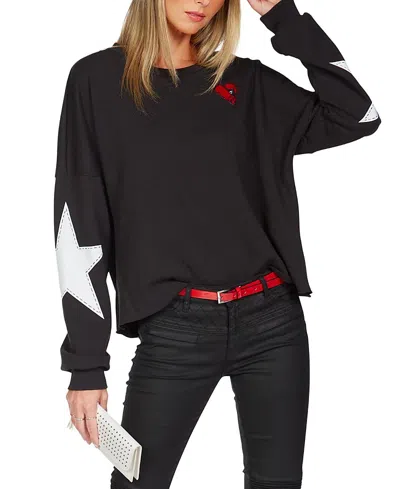 LAUREN MOSHI LEE BOXING GLOVE HOODIE