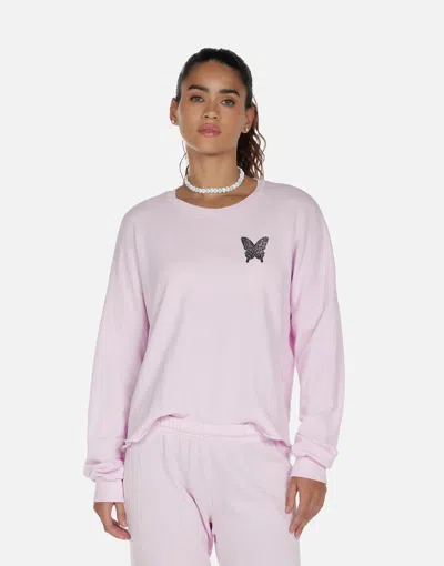 Lauren Moshi Lee Butterfly Affirmations In Pretty Pink