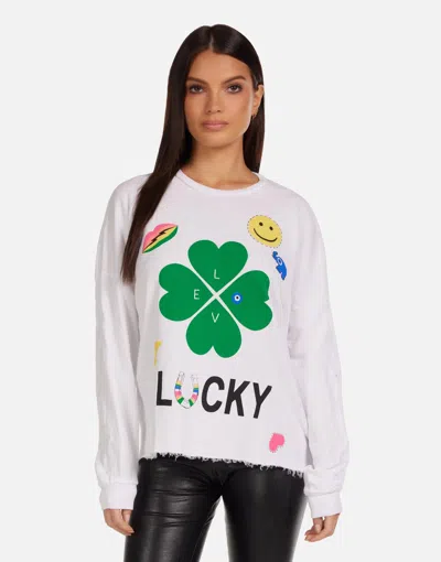 Lauren Moshi Lee X Lucky Clover In White