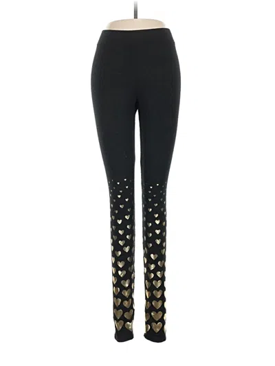 Pre-owned Lauren Moshi Leggings In Black