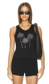 Lauren Moshi Luciana Crystal Palm Trees In 블랙