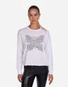 Lauren Moshi Luella Butterfly Affirmations In White