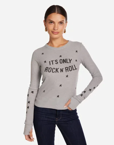 Lauren Moshi Mckenna Only Rock N' Roll In Gray