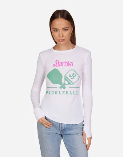 Lauren Moshi Mckinley Barbie™️pickleball In White