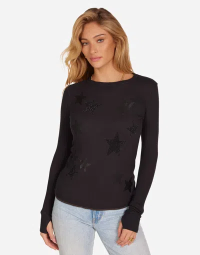 Lauren Moshi Mckinley Black Crystal Multi Stars