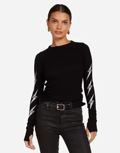 Lauren Moshi Mckinley Bolt Affirmations In Black