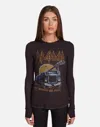 Lauren Moshi Mckinley Def Leppard Truck W/ Crystals In Vintage Black