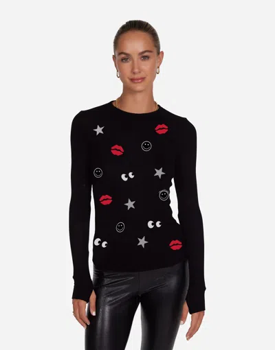 Lauren Moshi Mckinley Emoji Love In Black
