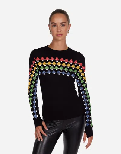 Lauren Moshi Mckinley Rainbow Mushrooms In Onyx