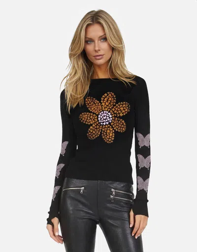 Lauren Moshi Mckinley X Butterfly Daisy In Black