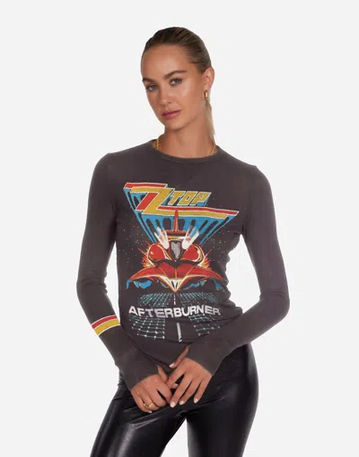 Lauren Moshi Mckinley Zz Top Afterburner In Vintage Black