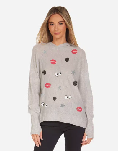 Lauren Moshi Namiko Emoji Love In Heather Grey