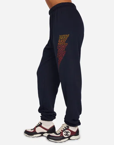 Lauren Moshi Nika Ombre Butterfly Lightning In Blue