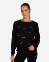 Lauren Moshi Noleta Stud Affirmations In Black
