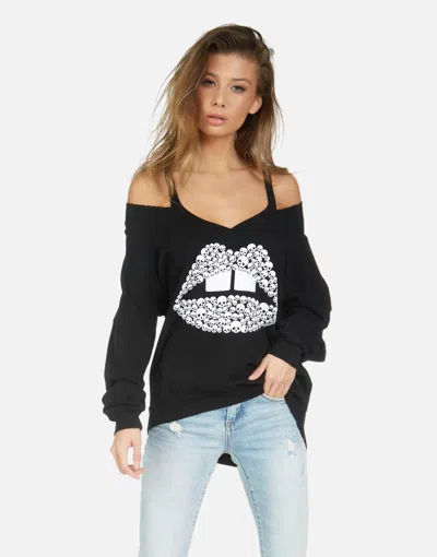 Lauren Moshi Patricia Skull Lip