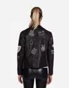 Lauren Moshi Posey Rock & Roll Patches In Black