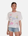 Lauren Moshi Rue Dino Elements In Milk