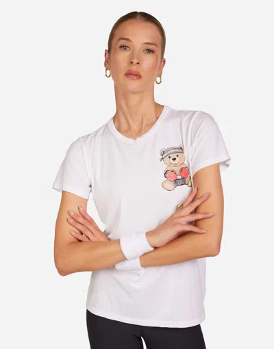 Lauren Moshi Ruthie Boxing Bear In White