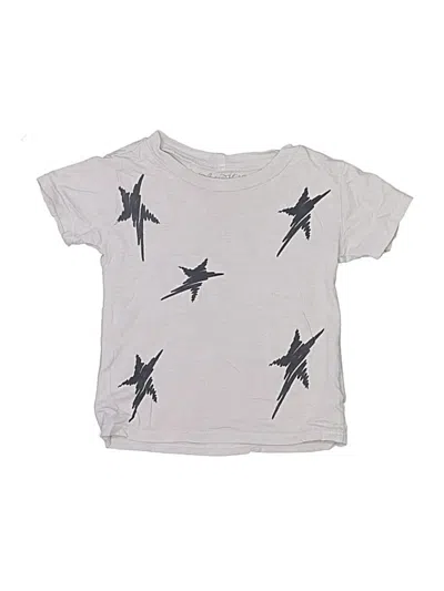 Pre-owned Lauren Moshi Babies' Short Sleeve T-shirt In Silver