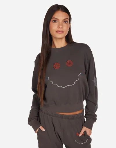 Lauren Moshi Spalding Basketball In Black