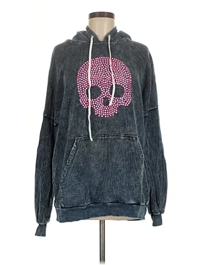 Pre-owned Lauren Moshi Sweatshirt In Blue