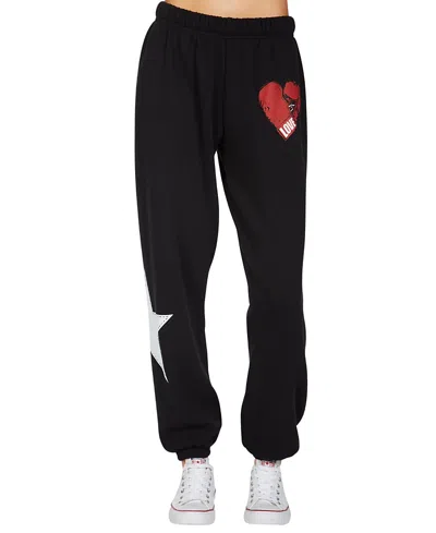 Lauren Moshi Tanzy Love Boxing Pants In Black