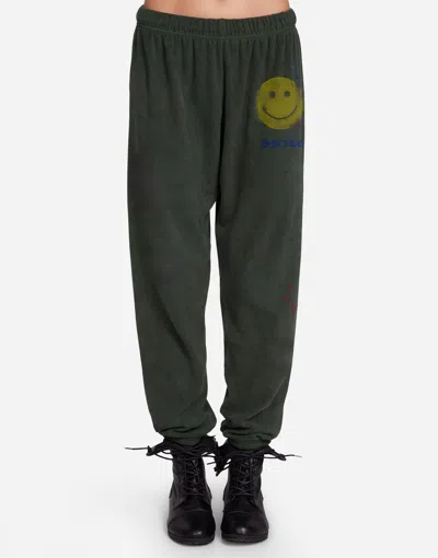 Lauren Moshi Tanzy Spray Happyface Elements In Green