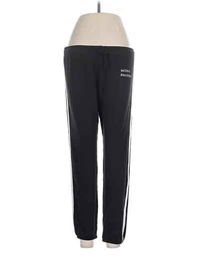 Pre-owned Lauren Moshi Track Pants In Black