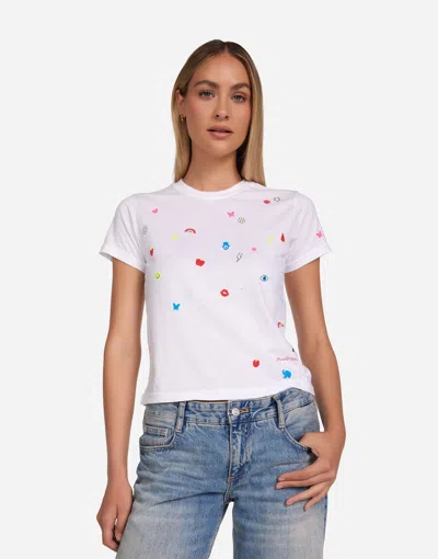 Lauren Moshi Ursula Charm Elements In White
