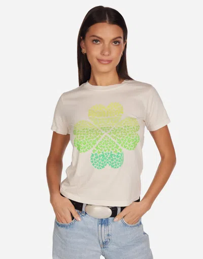 Lauren Moshi Ursula Ombré Butterfly Clover In White