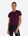 Lauren Moshi Ursula Ombre Butterfly Happyface In Burgundy