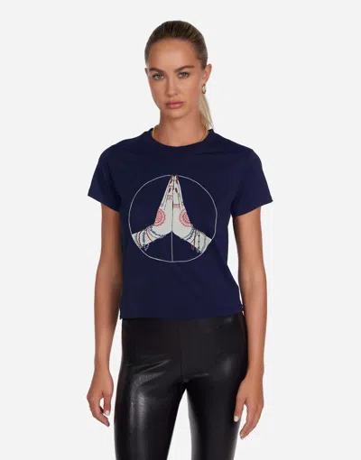 Lauren Moshi Ursula Peace Love Serenity In Navy