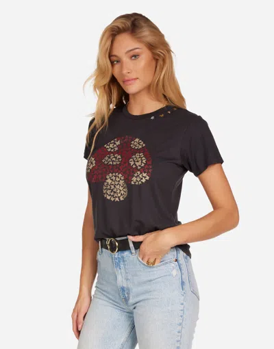 Lauren Moshi Wolf Butterfly Mushroom In Black