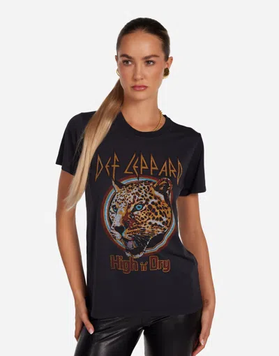 Lauren Moshi Wolf Def Leppard High 'n' Dry In Onyx