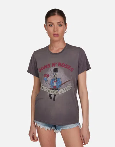 Lauren Moshi Wolf Guns N' Roses Welcome To The Jungle In Vintage Smoke