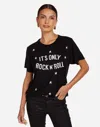 Lauren Moshi Wolf Only Rock N' Roll In Black