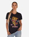 Lauren Moshi Wolf Pizza In Onyx