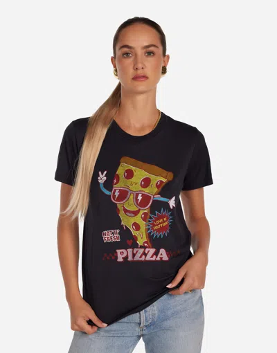 Lauren Moshi Wolf Pizza In Onyx