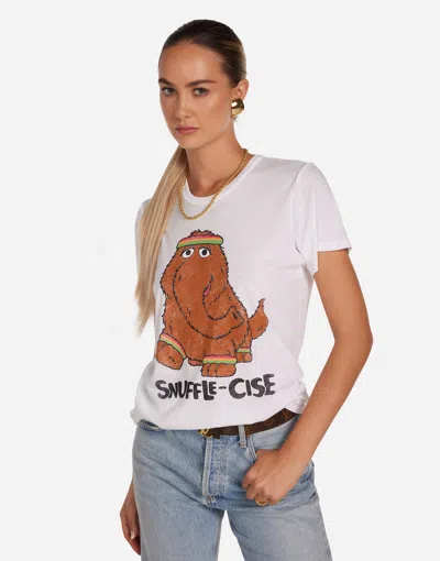 Lauren Moshi Wolf Snuffle-cise In White