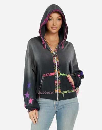 Lauren Moshi X Lachelle X Pink Ombre Lip In Black