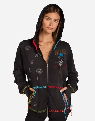 Lauren Moshi X Moira X Guns N' Roses Skull In Black Haze