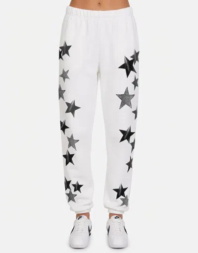 Lauren Moshi X Nika X Black Crystal Multi Stars In White