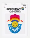 Shop Lauren Moshi X Sticker Beans Happy Hamsa X Sticker Beans In Multi