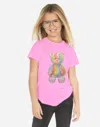 Lauren Moshi X Sticker Beans Piglet Sticker Bean Bear In Party Pink