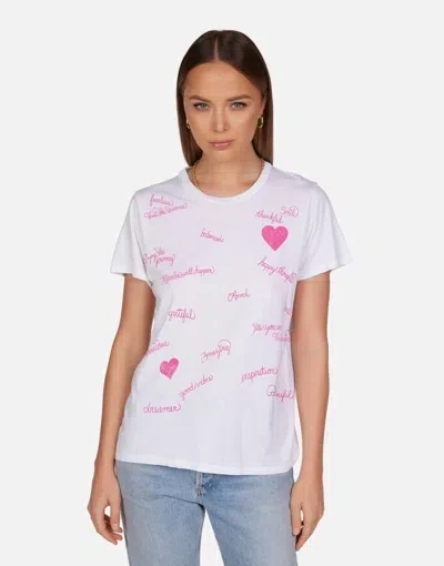 Lauren Moshi X Wolf X Happy Thoughts In White