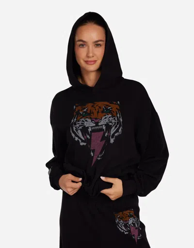 Lauren Moshi Yvette Lightning Tiger In Black